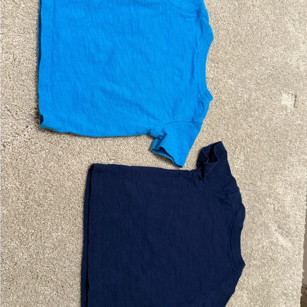 Carter”s 6M Infant Short Sleeve T-shirt set of 2 - Blue and Navy